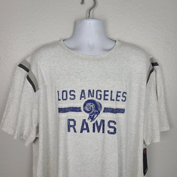 Los Angeles Rams NFL Football Fanatics Vintage  Rams Logo Shirt Mens 5X New - Picture 4 of 11